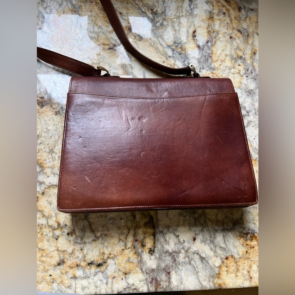 Roberta Di Camerino shoulder purse 70s leather - Picture 10 of 10